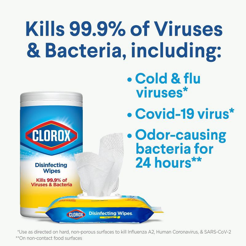 slide 7 of 13, Clorox Fresh Scent Bleach Free Disinfecting Wipes - 75ct, 75 ct