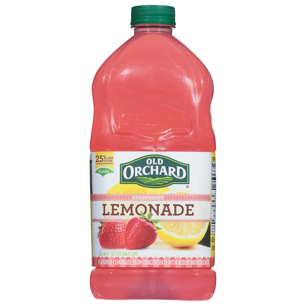 slide 1 of 9, Old Orchard Strawberry Lemonade, 64 fl oz