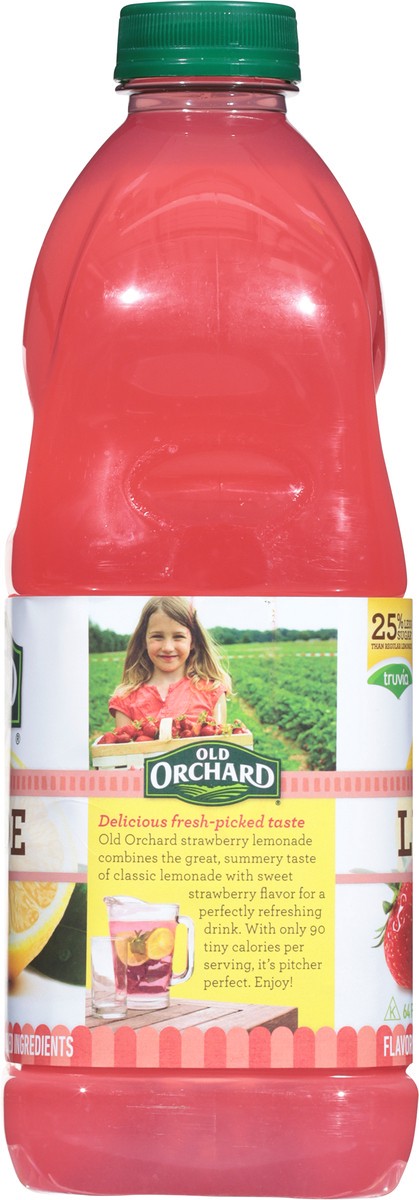 slide 7 of 9, Old Orchard Strawberry Lemonade, 64 fl oz