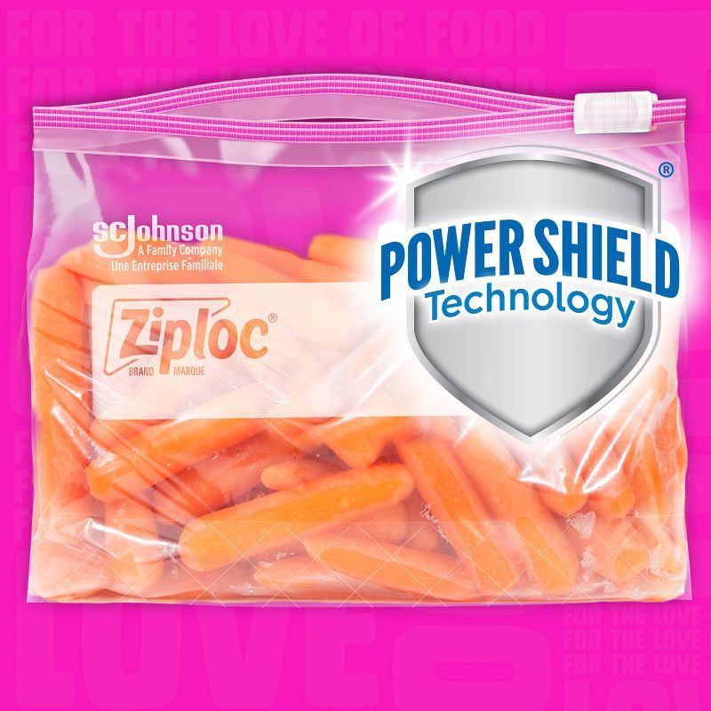 slide 2 of 12, Ziploc Slider Gallon Storage Bags with Power Shield Technology - 32ct, 32 ct