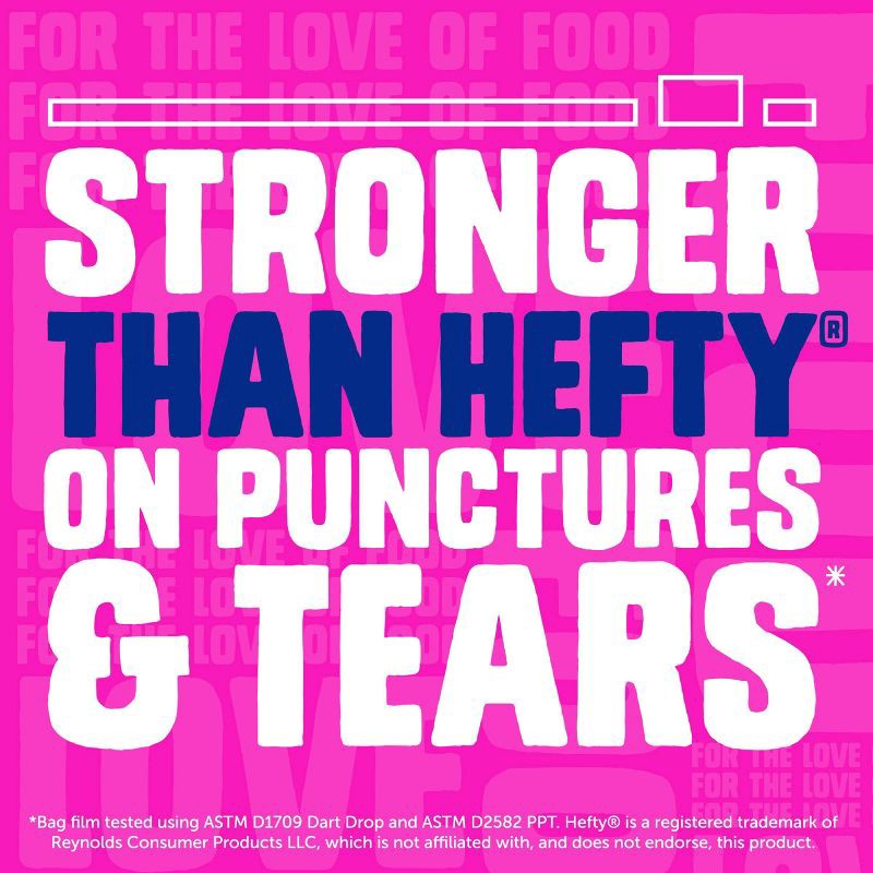 slide 6 of 12, Ziploc Slider Gallon Storage Bags with Power Shield Technology - 32ct, 32 ct