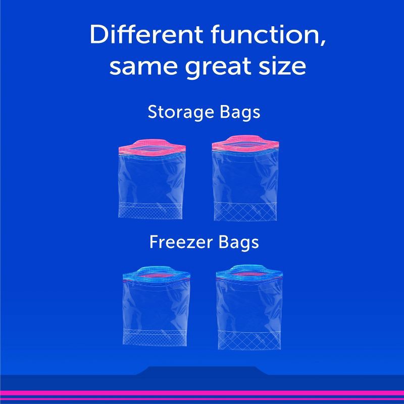 slide 9 of 16, Ziploc Freezer Gallon Bags with Grip 'n Seal Technology - 28ct, 28 ct