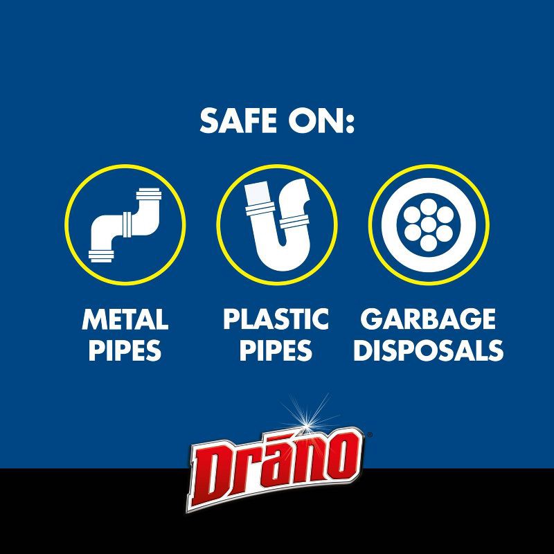 slide 8 of 14, Drano Dual-Force Clog Remover - 17oz, 17 oz