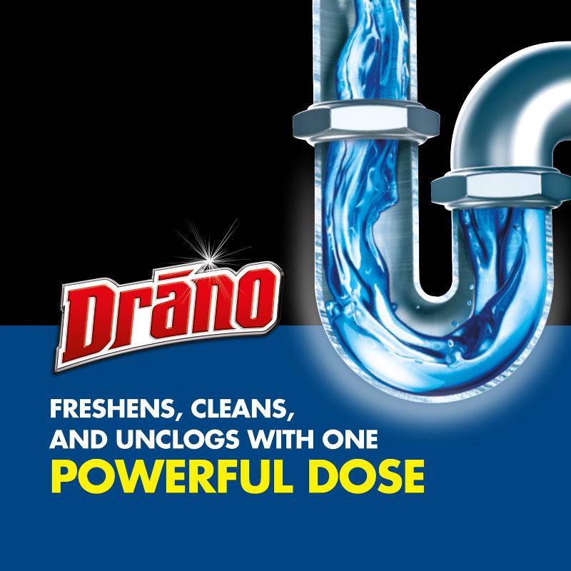 slide 9 of 14, Drano Dual-Force Clog Remover - 17oz, 17 oz