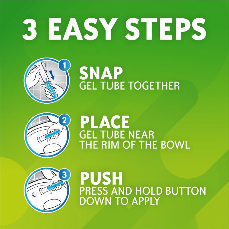 slide 7 of 11, Scrubbing Bubbles Fresh Gel Toilet Bowl Cleaner Stamps - Rainshower - 6ct, 6 ct