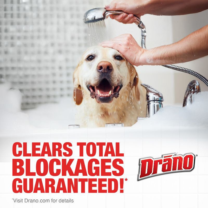 slide 9 of 15, Drano Max Gel Unscented Drain Cleaner & Clog Remover - 80 fl oz, 80 fl oz