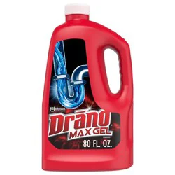 Drano Max Gel Drain Cleaner and Clog Remover - 80 fl oz
