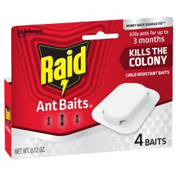 Raid Ant Bait & Indoor Ant Trap - 0.12oz/4ct