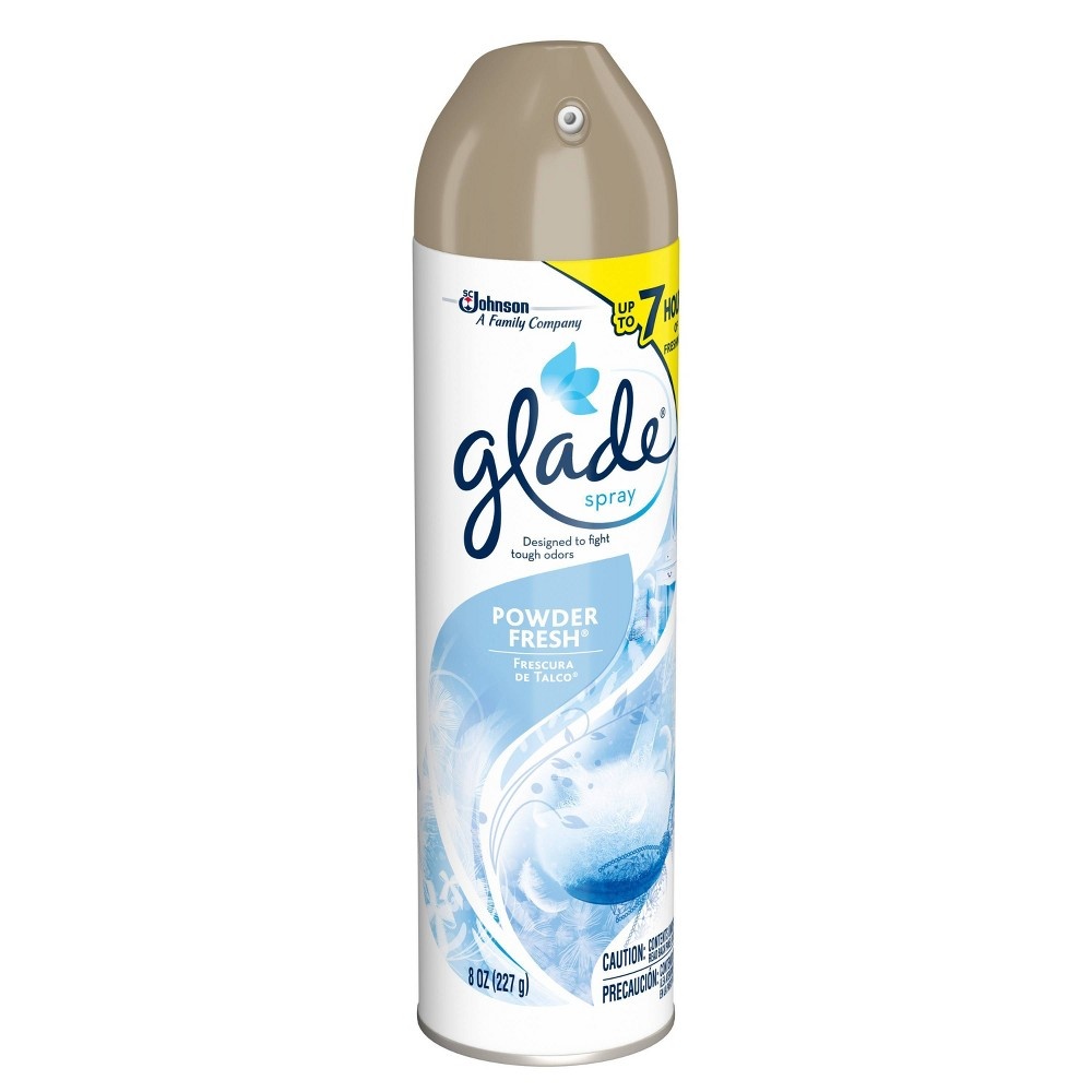 slide 3 of 4, Glade Powder Fresh Aerosol, 8 oz