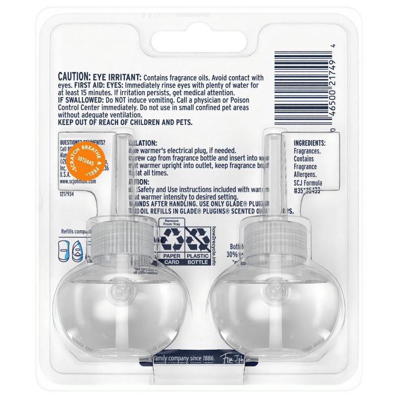 slide 3 of 16, Glade Air Freshener Plug Ins Scented Oil Diffuser Refills - Hawaiian Breeze - 1.34 fl oz/2pk, 2 ct; 1.34 fl oz