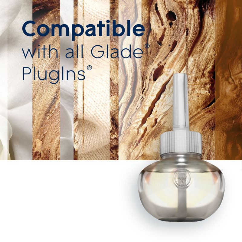 slide 12 of 13, Glade PlugIns Scented Oil Air Freshener Sheer Vanilla Embrace Refill - 1.34oz/2ct, 2 ct; 1.34 oz