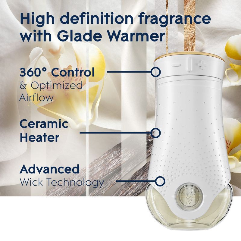 slide 8 of 13, Glade PlugIns Scented Oil Air Freshener Sheer Vanilla Embrace Refill - 1.34oz/2ct, 2 ct; 1.34 oz