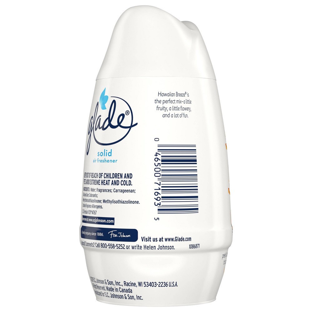 slide 3 of 5, Glade Solid Air Freshener Hawaiian Breeze - 6oz, 6 oz