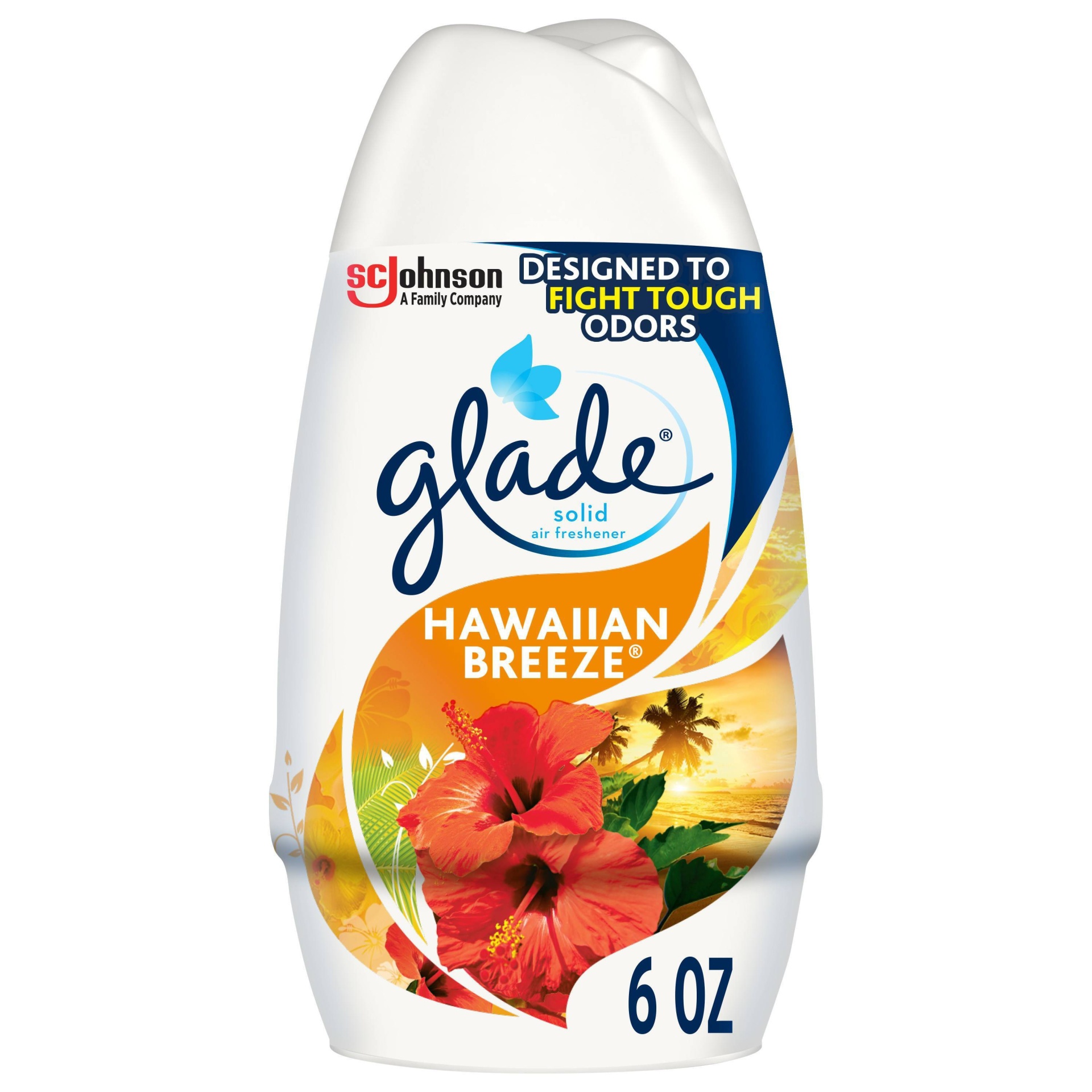 slide 1 of 5, Glade Solid Air Freshener Hawaiian Breeze - 6oz, 6 oz