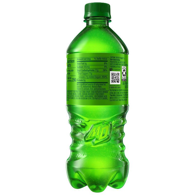 slide 2 of 6, Mtn Dew Mountain Dew Citrus Soda - 20 fl oz Bottle, 20 fl oz