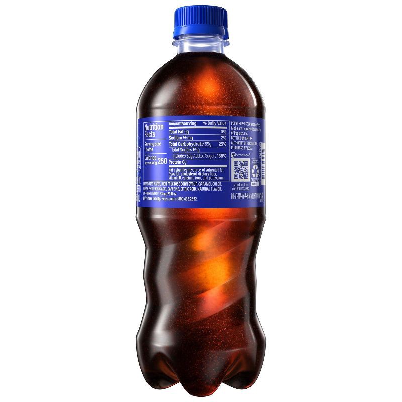slide 3 of 9, Pepsi Cola Soda - 20 fl oz Bottle, 20 fl oz