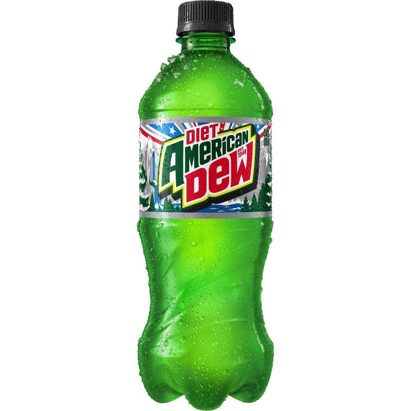 slide 1 of 7, Diet Mtn Dew Diet Mountain Dew Citrus Soda - 20 fl oz Bottle, 20 fl oz