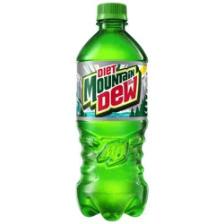 Diet Mtn Dew Diet Mountain Dew Citrus Soda - 20 fl oz Bottle