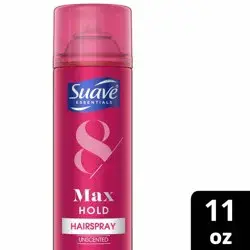 Suave Max Hold Unscented Hairspray - 11oz