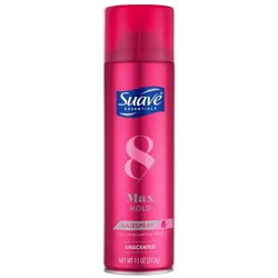 Suave Max Hold Unscented Hairspray - 11oz