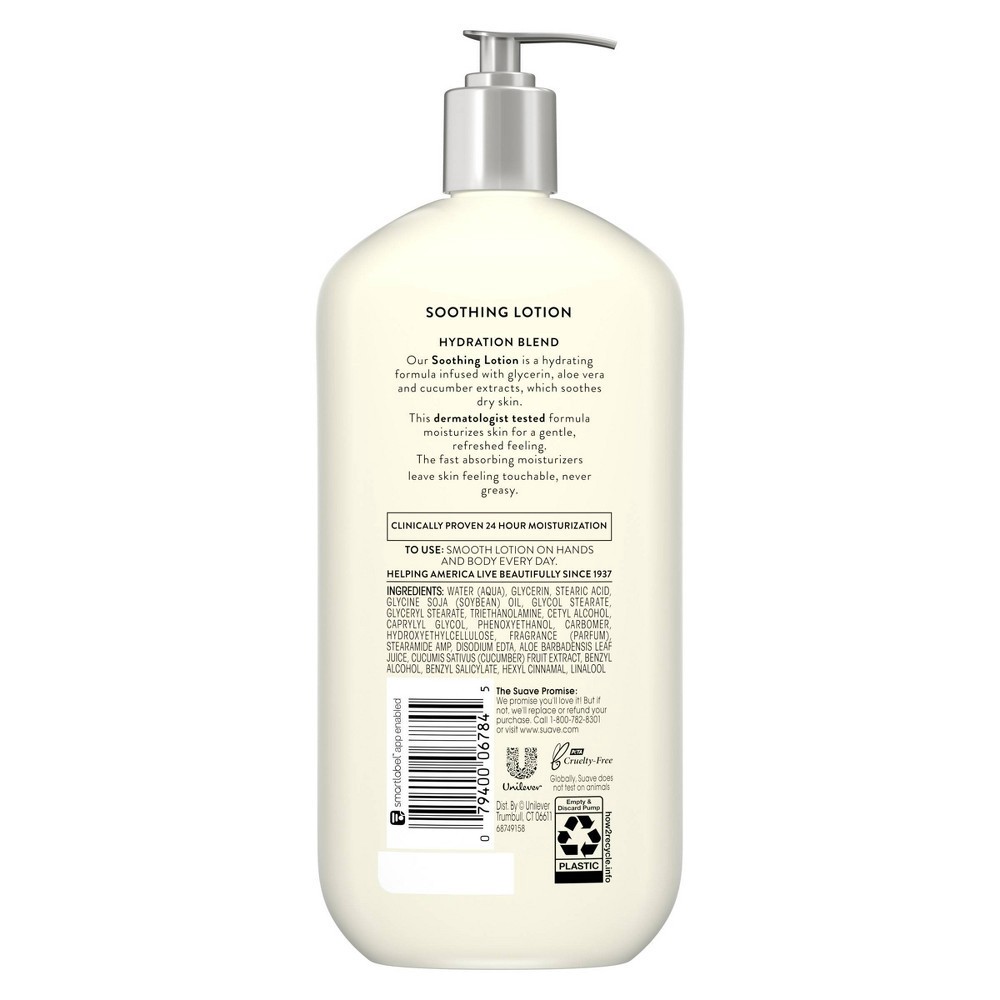 slide 5 of 6, Suave Aloe Soothing Body Lotion - 32 fl oz, 32 fl oz