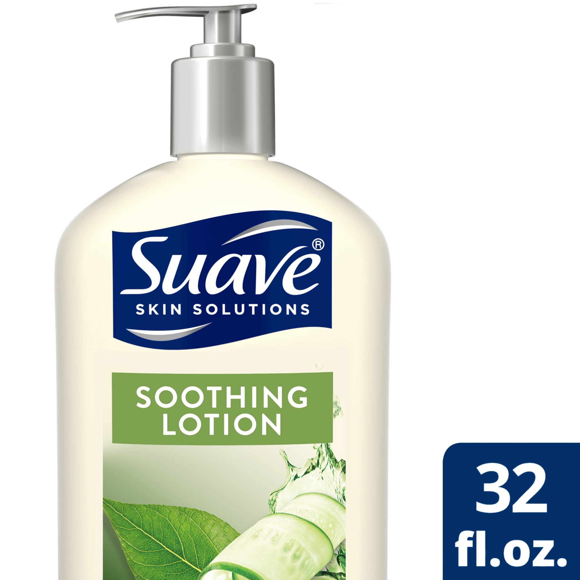 slide 1 of 6, Suave Aloe Soothing Body Lotion - 32 fl oz, 32 fl oz