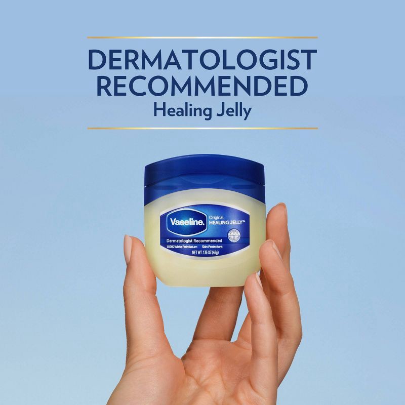 slide 3 of 7, Vaseline Original Petroleum Jelly - Unscented - Travel Size - 1.75oz, 1.75 oz