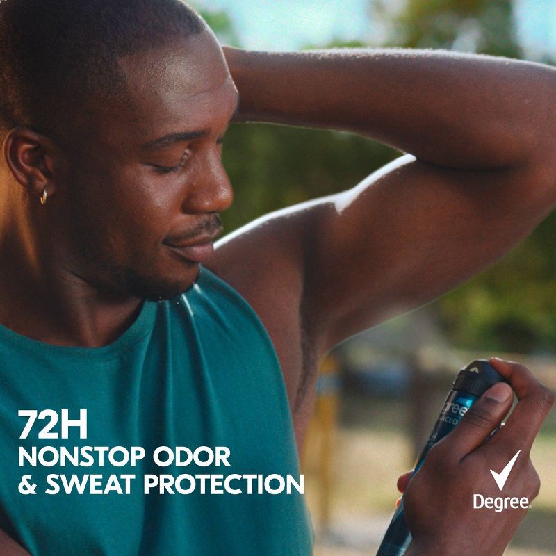 slide 6 of 8, Degree Men Cool Rush 72-Hour Antiperspirant & Deodorant Stick - Travel Size - 0.5oz, 0.5 oz