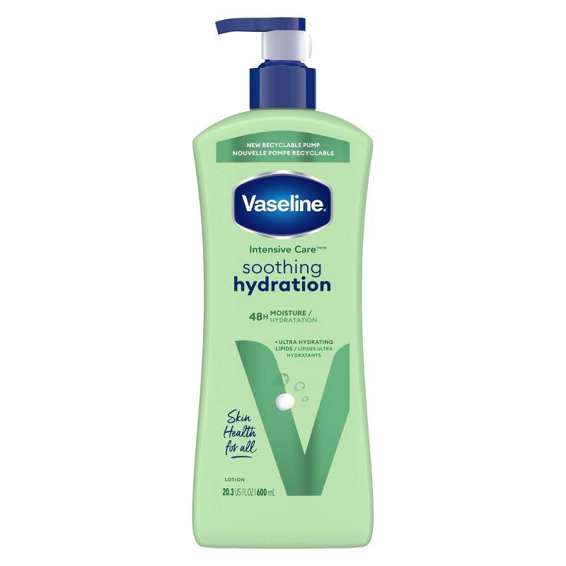 slide 2 of 9, Vaseline Intensive Care Moisturizing Ceramide Body Lotion with Aloe Vera Soothing Hydration, 1 ct