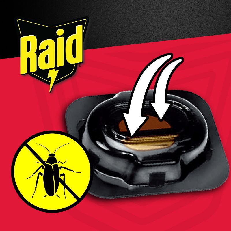 slide 2 of 13, Raid Small Roach Baits and Indoor Roach Killer - 12ct, 12 ct