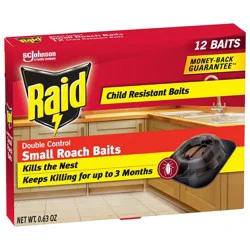Raid Small Roach Baits and Indoor Roach Killer - 12ct