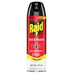 Raid Ant & Roach Spray Insect Killer - Lemon Scent - 17.5oz
