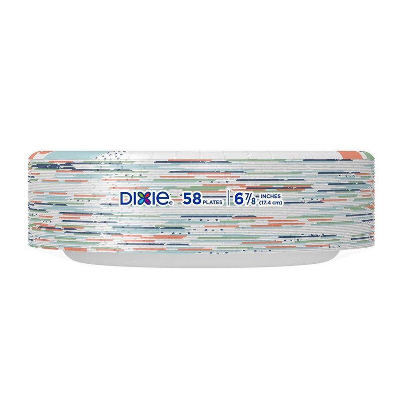 slide 4 of 9, Dixie Everyday 6 7/8" Paper Plates - 58ct, 58 ct