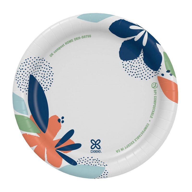 slide 1 of 9, Dixie Everyday 6 7/8" Paper Plates - 58ct, 58 ct