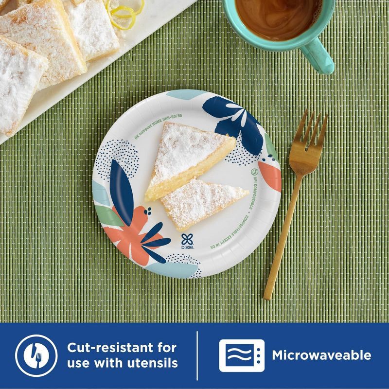 slide 2 of 9, Dixie Everyday 6 7/8" Paper Plates - 58ct, 58 ct