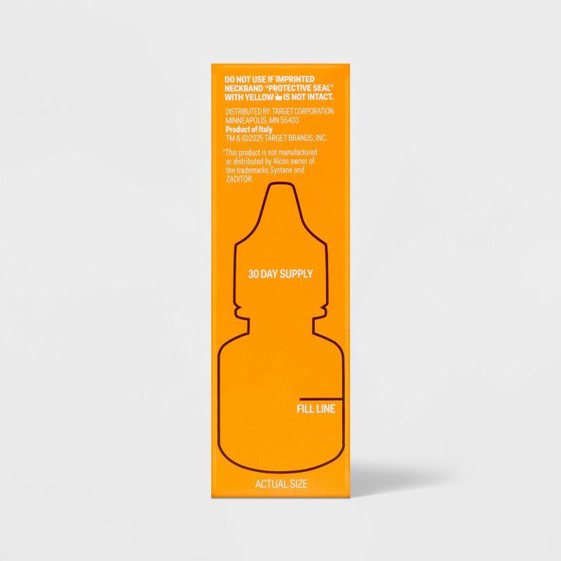 slide 6 of 9, Eye Itch Relief Drops - 0.17 fl oz - up&up™, 0.17 fl oz