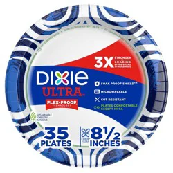 Dixie Ultra 8.5" Paper Plates - 35ct