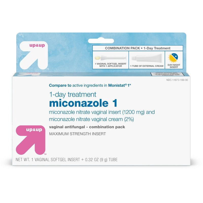 slide 6 of 7, Miconazole Vaginal Antifungal Cream - 1 day Treatment - 0.32oz - up & up™, 0.32 oz
