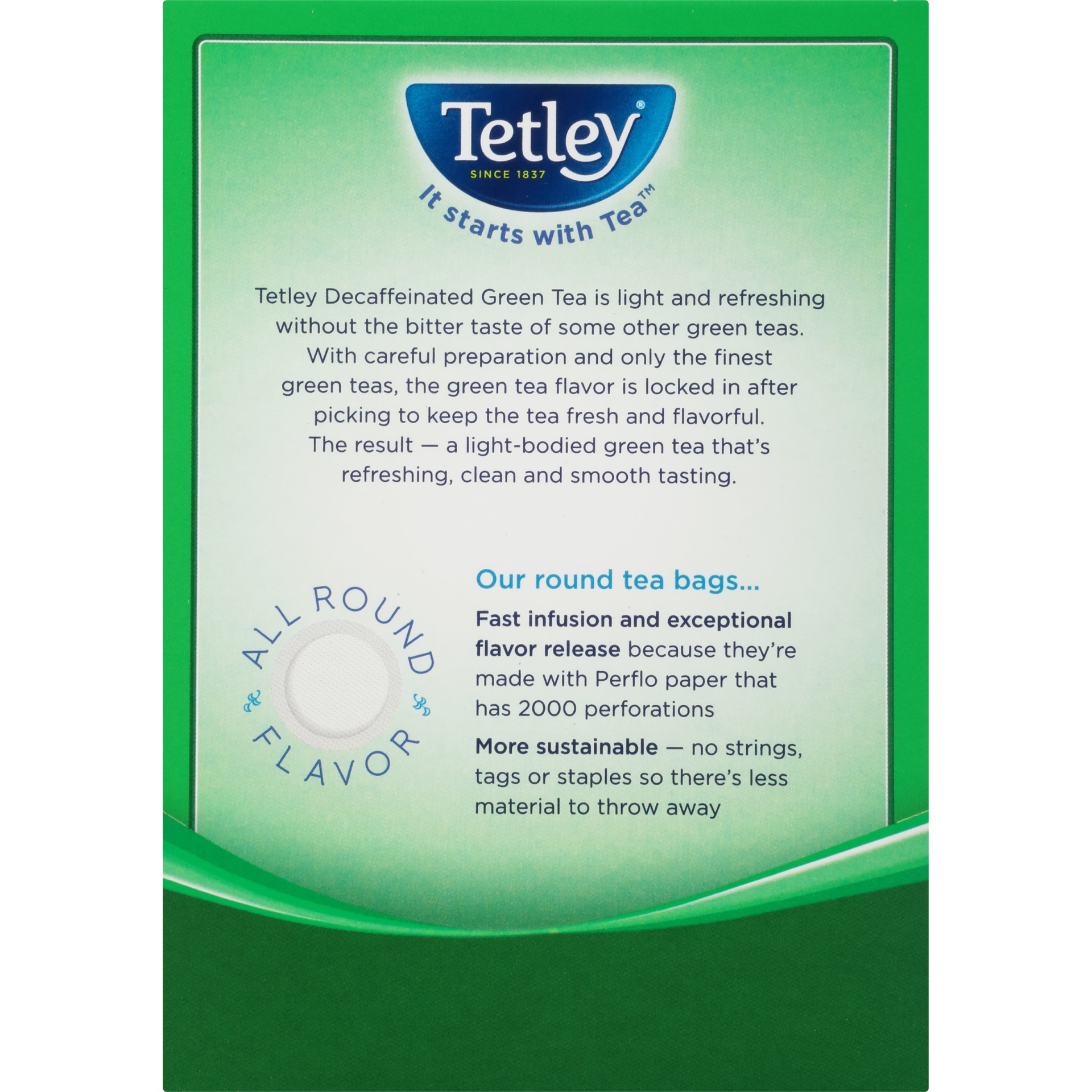 slide 6 of 8, Tetley Green Tea - 72 ct, 72 ct