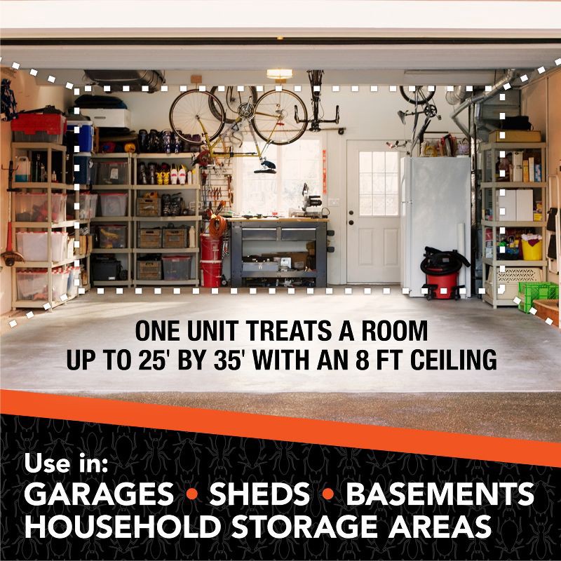 slide 4 of 12, Raid Max Concentrated Indoor Bug Killer Fogger - 2.1oz/3ct, 3 ct; 2.1 oz