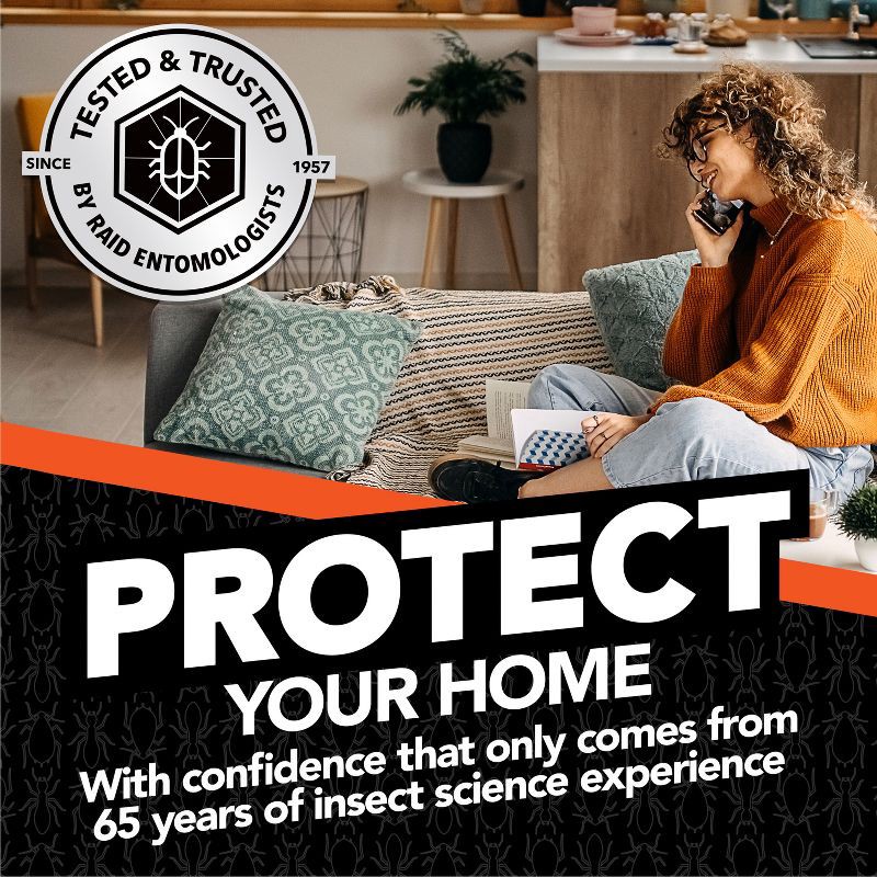 slide 7 of 12, Raid Max Concentrated Indoor Bug Killer Fogger - 2.1oz/3ct, 3 ct; 2.1 oz