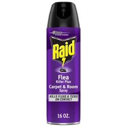Raid Flea Killer Plus Carpet & Room Spray - 16oz