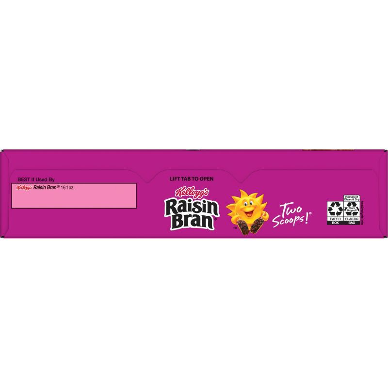 slide 15 of 19, Kellogg's Raisin Bran Breakfast Cereal - 16.1oz, 16.1 oz