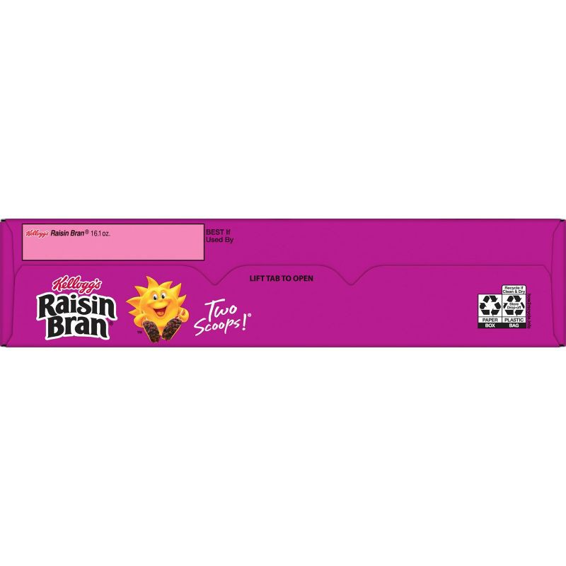 slide 16 of 18, Kellogg's Raisin Bran Breakfast Cereal - 16.1oz, 16.1 oz