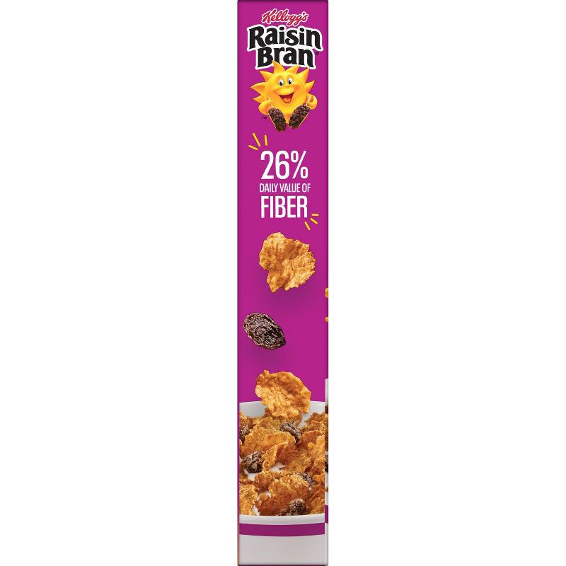 slide 9 of 19, Kellogg's Raisin Bran Breakfast Cereal - 16.1oz, 16.1 oz