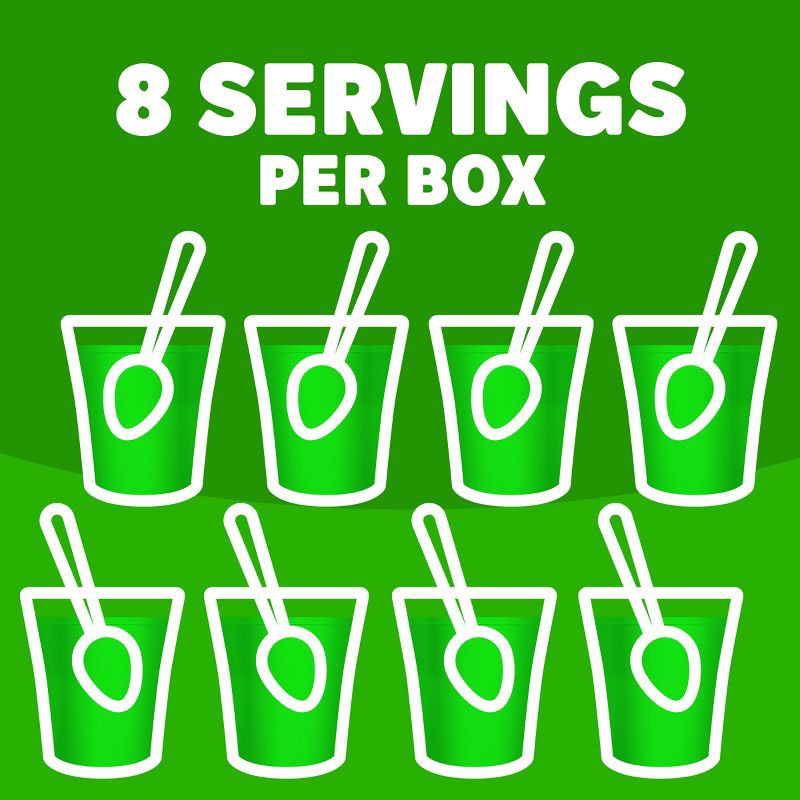 slide 5 of 9, JELL-O Lime Gelatin Dessert Mix - 6oz, 6 oz