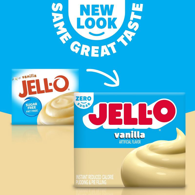 slide 3 of 11, JELL-O Instant Sugar Free Vanilla Pudding - 1oz, 1 oz