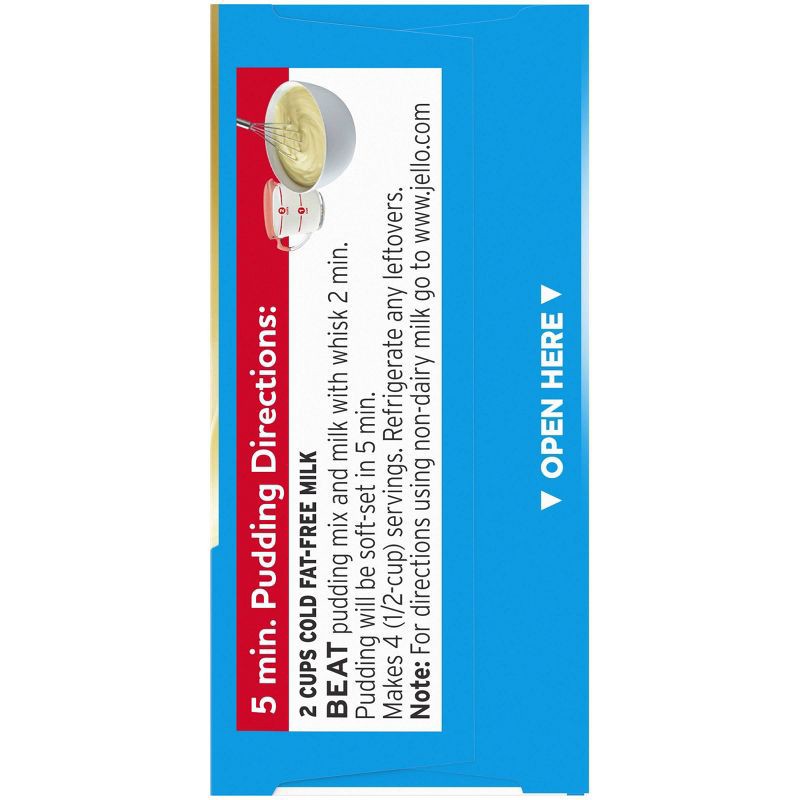 slide 10 of 11, JELL-O Instant Sugar Free Vanilla Pudding - 1oz, 1 oz