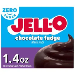 JELL-O Instant Sugar Free-Fat Free Chocolate Fudge Pudding & Pie Filling - 1.4oz