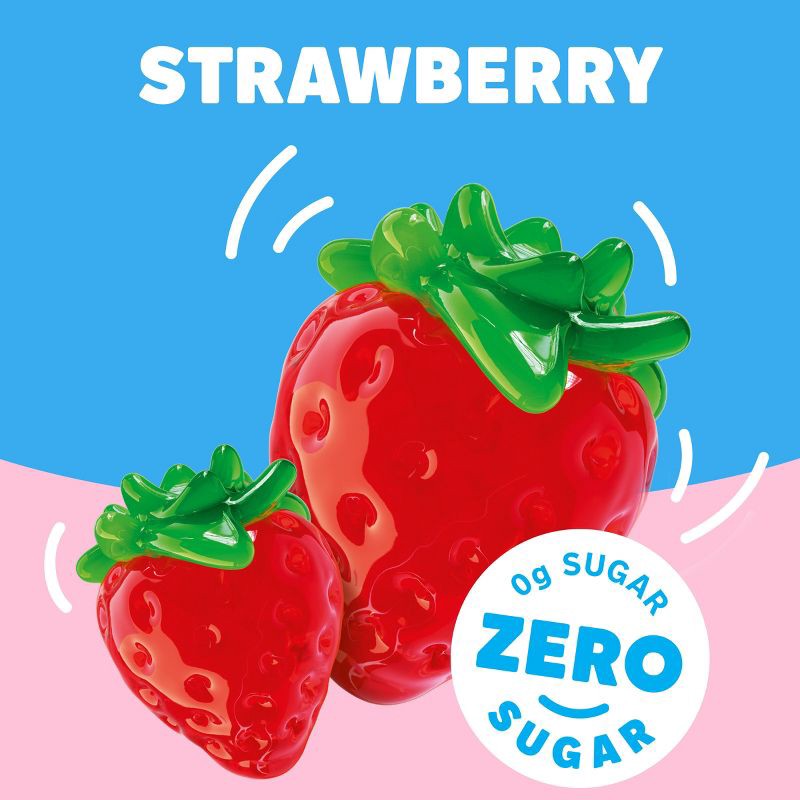 slide 4 of 9, JELL-O Sugar-Free Strawberry Gelatin - 0.3oz, 0.3 oz